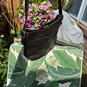 Coach 1999 Vintage 1990's Chelsea Hobo H9D-6003 Gray Crossbody/Shoulder Bag